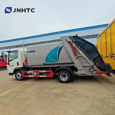HOWO caminhão de lixo 4X2 5CBM 105CBM compactador de lixo caminhão de lixo