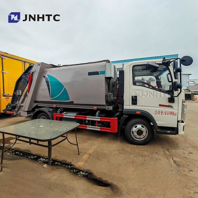 HOWO caminhão de lixo 4X2 5CBM 105CBM compactador de lixo caminhão de lixo