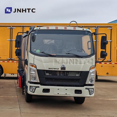 HOWO caminhão de lixo 4X2 5CBM 105CBM compactador de lixo caminhão de lixo