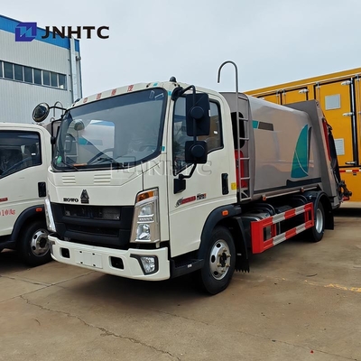 HOWO caminhão de lixo 4X2 5CBM 105CBM compactador de lixo caminhão de lixo