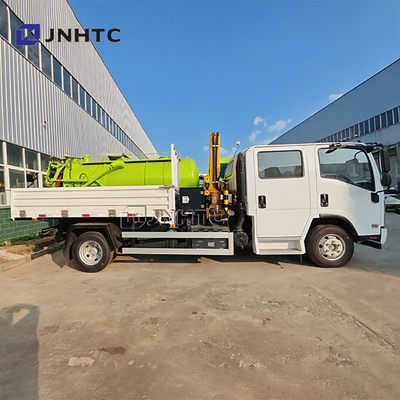 Novo camião de descarga ISUZU com elevador de guindaste 4X2 160 HP Euro 3 camião-camião-montado-guindaste 2 toneladas camião de carga com guindaste