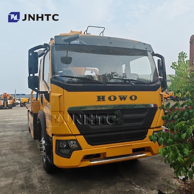 Howo Wrecker caminhão 4x2 6 rodas 340hp Wrecker caminhão com braço reto guindaste bom preço