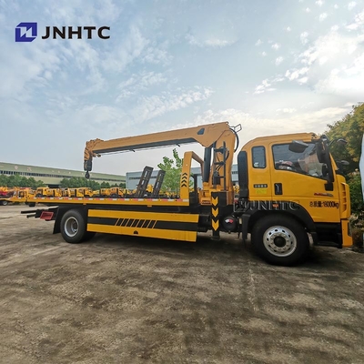Howo Wrecker caminhão 4x2 6 rodas 340hp Wrecker caminhão com braço reto guindaste bom preço