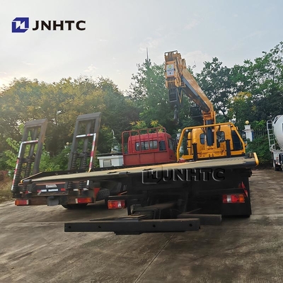 Howo Wrecker caminhão 4x2 6 rodas 340hp Wrecker caminhão com braço reto guindaste bom preço