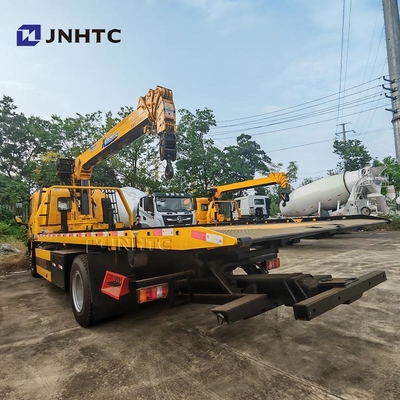 Howo Wrecker caminhão 4x2 6 rodas 340hp Wrecker caminhão com braço reto guindaste bom preço