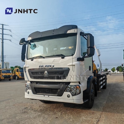 HOWO TX Cran Truck 320HP 4X2 15TON Cargo Montagem de Wrecker Truck Com Cran Direito de Boom Hidráulico