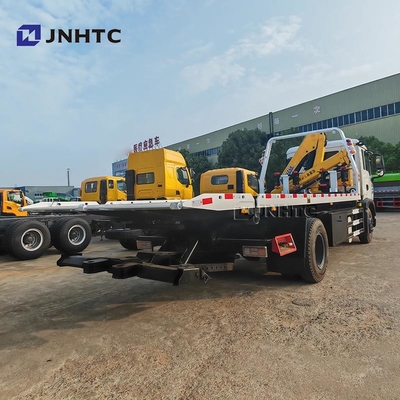 HOWO TX Cran Truck 320HP 4X2 15TON Cargo Montagem de Wrecker Truck Com Cran Direito de Boom Hidráulico