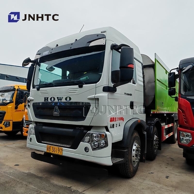 HOWO 8X4 350HP 12 rodas chassi de caminhão de descarga com caminhão de vedação de cascalho síncrono
