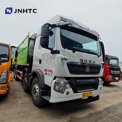 HOWO 8X4 350HP 12 rodas chassi de caminhão de descarga com caminhão de vedação de cascalho síncrono