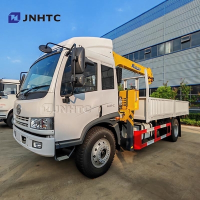 Caminhão Faw Guindaste 14 toneladas 4x2 160hp Caminhão Com Guindaste China Cargo Caminhão Com Guindaste Boom Direito
