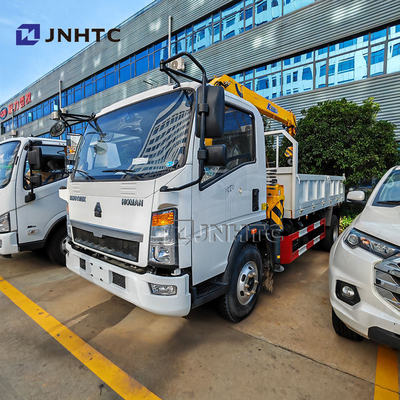HOMAN 4x2 Cran Truck Euro 5 Cran montado em camião 190hp Cran durável Caminhões de carga Garantia de qualidade para venda