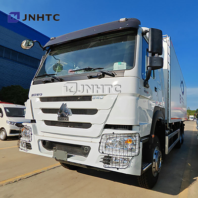 Novo Sinotruk Camião refrigerado de 20 toneladas com placa hidráulica de cauda Produtos do mar Frutas e legumes Camião de conservação fresca