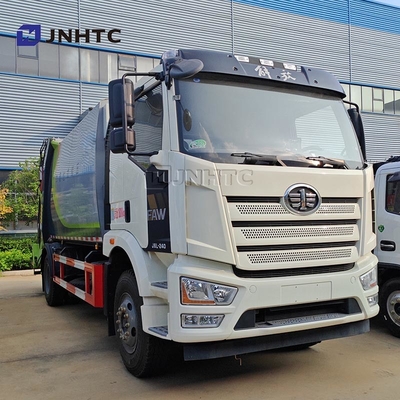 Novo camião de lixo FAW 4x2 240HP 12m3 camião de lixo compacto venda a quente