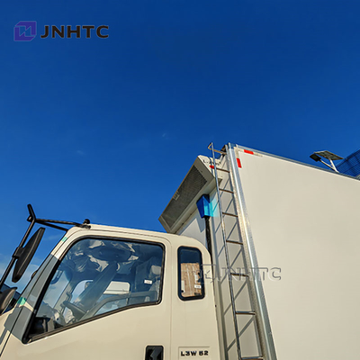 Novo e usado 10 toneladas direção direita HOWO 5 graus 140HP refrigerador de carga congelada caminhão