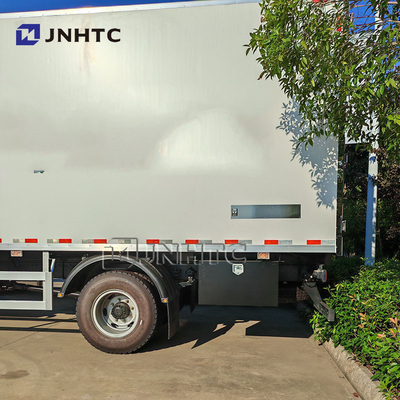 Novo e usado 10 toneladas direção direita HOWO 5 graus 140HP refrigerador de carga congelada caminhão