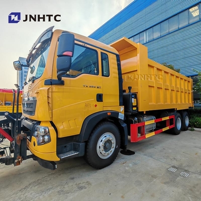Howo TX Road Salt Spreader Máquina de derretimento de neve 6X4 350HP Caminhão de limpeza de neve adequado