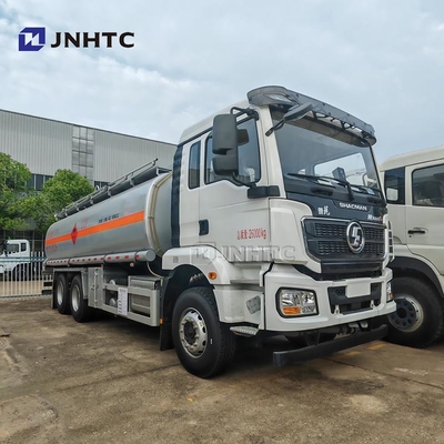 Novo caminhão-tanque Shacman M3000 6*4 340hp-400hp para transporte de petróleo caminhão de combustível