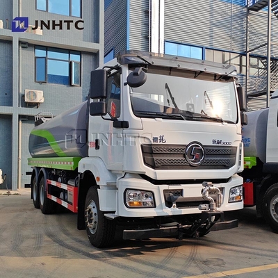 Novo Shacman M3000 6x4 Roda motriz 20m3 Bowser Spray Water Tanker Carrinho de água para venda