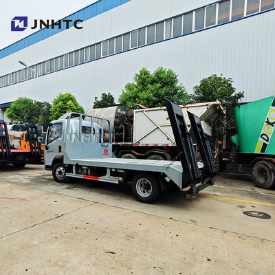 Venda a quente de carga leve 4x2 6 toneladas LHD China Flatbed Rollback Road Wreckers Trucks de plataforma removível
