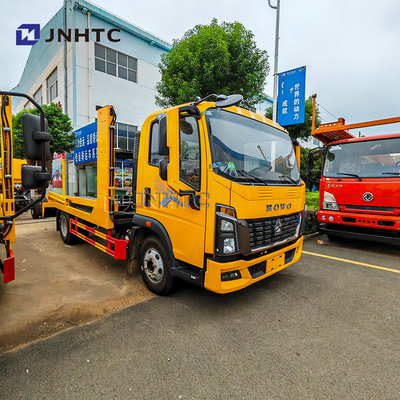 HOWO LIGHT Towing 2 Double Deck Flatbed Road Rescue Wrecker Removação de caminhão
