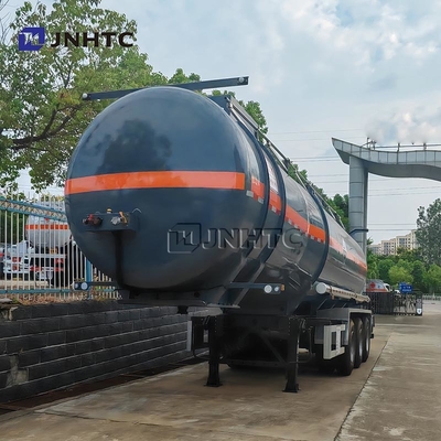3 eixos Dietilamina Trailers de transporte Tanque de combustível Semi-trailers 33000 40000 litros Trailers de combustível