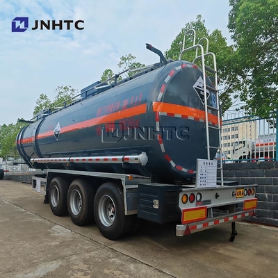 3 eixos Dietilamina Trailers de transporte Tanque de combustível Semi-trailers 33000 40000 litros Trailers de combustível