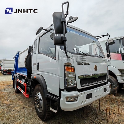 NEW HOWO caminhão de lixo 4X2 5CBM 105CBM compactador de lixo caminhão de lixo