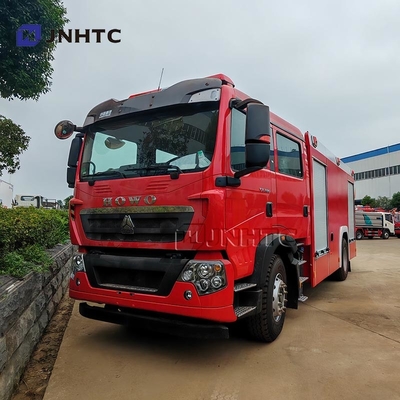 HOWO Caminhão de bombeiros 12000L 6 X 4 Caminhão de resgate de combate a incêndios com água e espuma