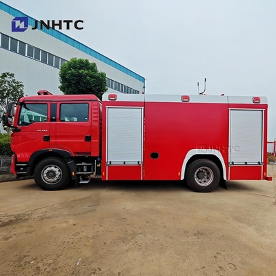 HOWO Caminhão de bombeiros 12000L 6 X 4 Caminhão de resgate de combate a incêndios com água e espuma
