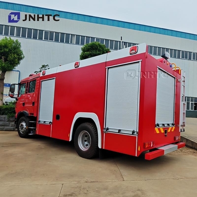 HOWO Caminhão de bombeiros 12000L 6 X 4 Caminhão de resgate de combate a incêndios com água e espuma