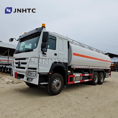 Howo Caminhões-tanque de petróleo 6X4 400HP 30000 litros Transportador de combustível Caminhões-tanque de distribuição de combustível