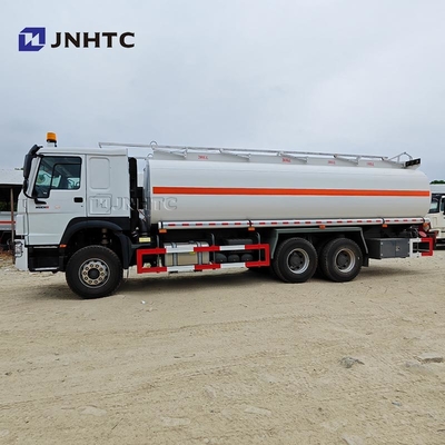 Howo Caminhões-tanque de petróleo 6X4 400HP 30000 litros Transportador de combustível Caminhões-tanque de distribuição de combustível