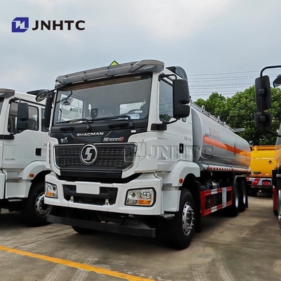 Shacman M3000 caminhão de tanque de combustível 6 * 4 300HP Alumínio Alloy Oil Tank Truck For Sale