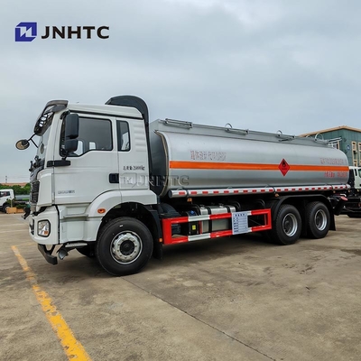 Shacman M3000 caminhão de tanque de combustível 6 * 4 300HP Alumínio Alloy Oil Tank Truck For Sale