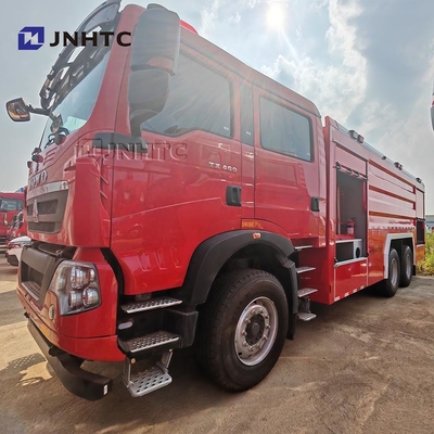 HOWO Caminhão de Combate a Incêndios 6X4 480hp 5000L Cisterna de Espuma de Água Caminhão de Combate a Incêndios Caminhão Mini Caminhão de Combate a Incêndios
