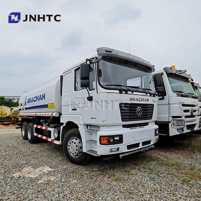 Shacman L2000 Camião de tanque de água 6X4 235HP Alumínio liga Camião de tanque de água Sprinkler Camião