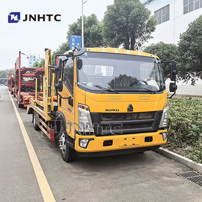 HOWO LIGHT Double Deck Flatbed Road Rescue Wrecker Removação de caminhão para venda