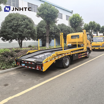 HOWO LIGHT Double Deck Flatbed Road Rescue Wrecker Removação de caminhão para venda