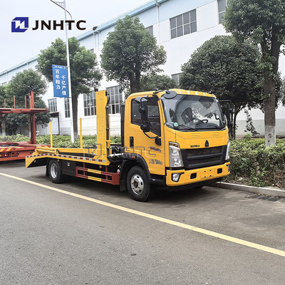 HOWO LIGHT Double Deck Flatbed Road Rescue Wrecker Removação de caminhão para venda