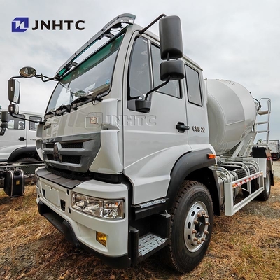 Novo camião de mistura de concreto HOWO 6x4 10 rodas Caminhão de mistura de cimento
