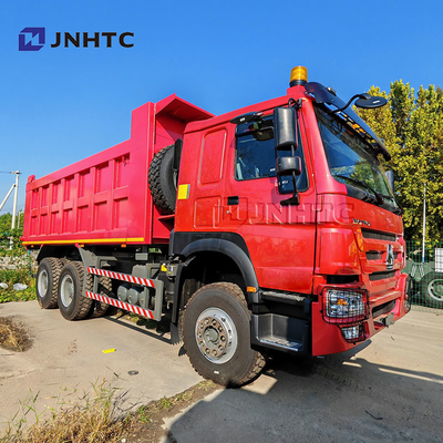 Caminhões Sinotruk 6x4 10 Wheeler 30Ton Caminhão de descarga de emissões Euro 3