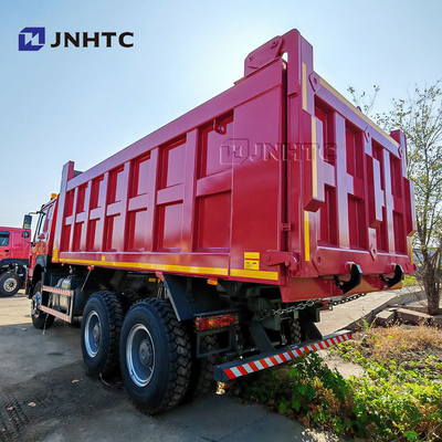 Caminhões Sinotruk 6x4 10 Wheeler 30Ton Caminhão de descarga de emissões Euro 3