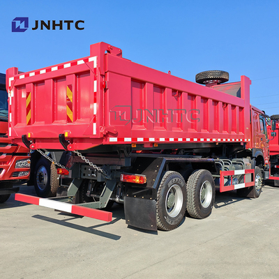 HOWO Caminhões de despejo 6x4 10 Wheeler 30Ton Caminhão de descarga de emissões Euro 3