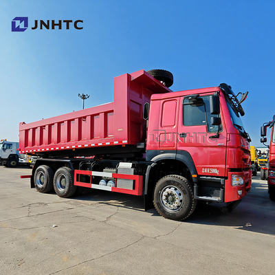 HOWO Caminhões de despejo 6x4 10 Wheeler 30Ton Caminhão de descarga de emissões Euro 3