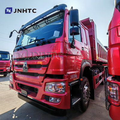HOWO Caminhões de despejo 6x4 10 Wheeler 30Ton Caminhão de descarga de emissões Euro 3