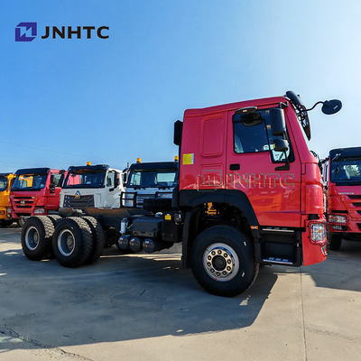 Chassi de caminhão Howo Tipper 6x4 340hp Chassi de caminhão de descarga de 10 rodas