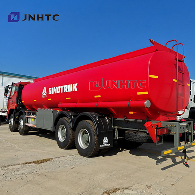 Howo NX Caminhões-tanque de petróleo 8X4 400HP 30000 litros Transportador de combustível Caminhões-tanque de combustível