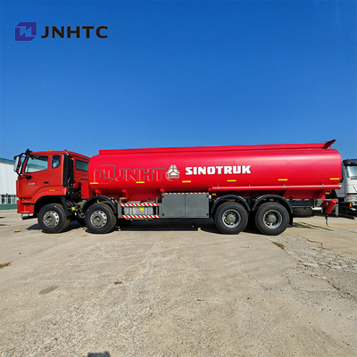 Howo NX Caminhões-tanque de petróleo 8X4 400HP 30000 litros Transportador de combustível Caminhões-tanque de combustível
