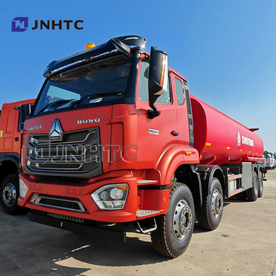 Howo NX Caminhões-tanque de petróleo 8X4 400HP 30000 litros Transportador de combustível Caminhões-tanque de combustível