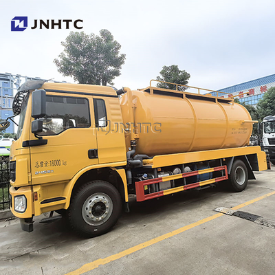 Shacman L3000 4*2 Caminhão de sucção de esgotos de alta pressão de vácuo de sucção fecal de jato Caminhão de limpeza de esgotos